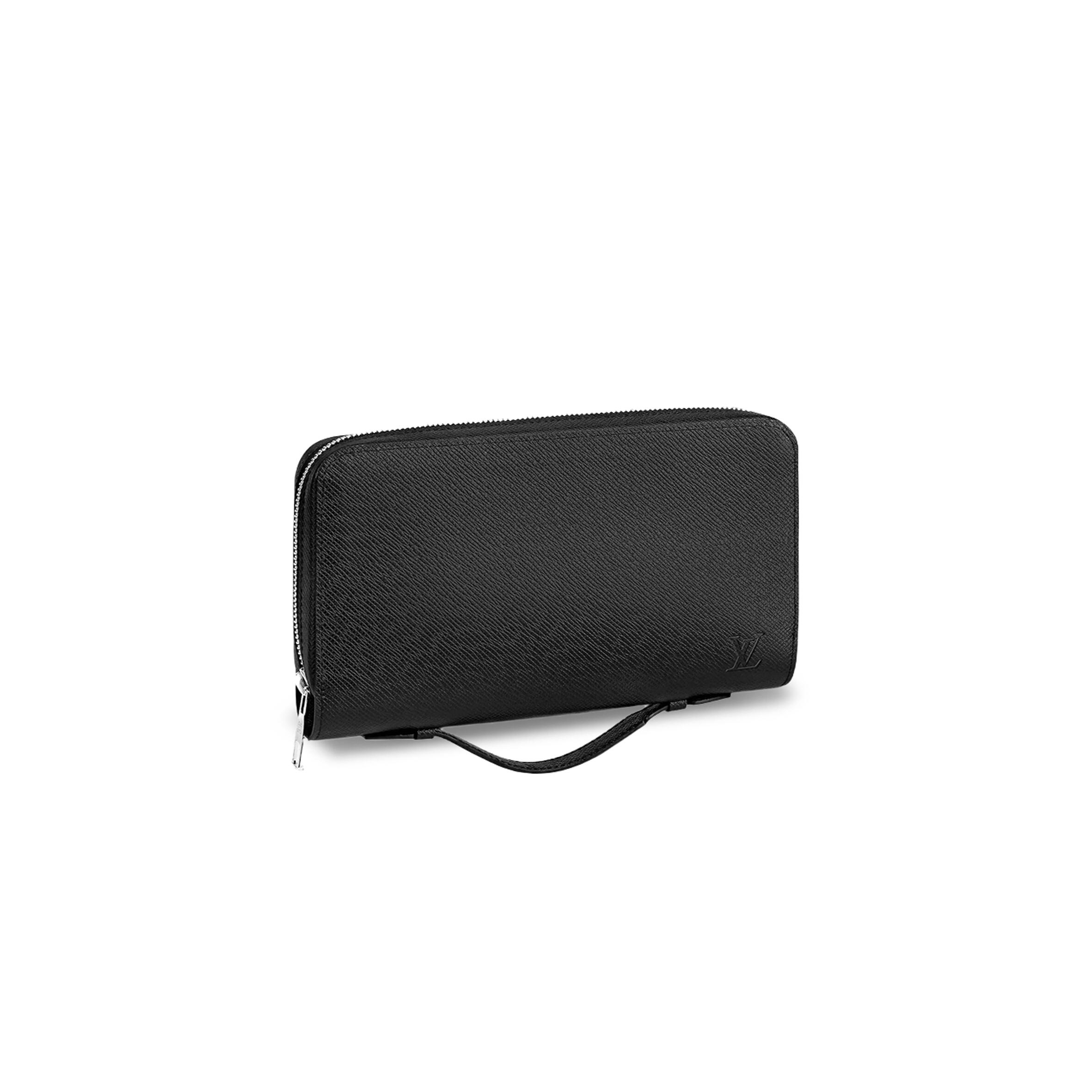 LOUIS VUITTON BLACK DAMIER INFINI ZIPPY XL N41503 (22*13.5*4cm)